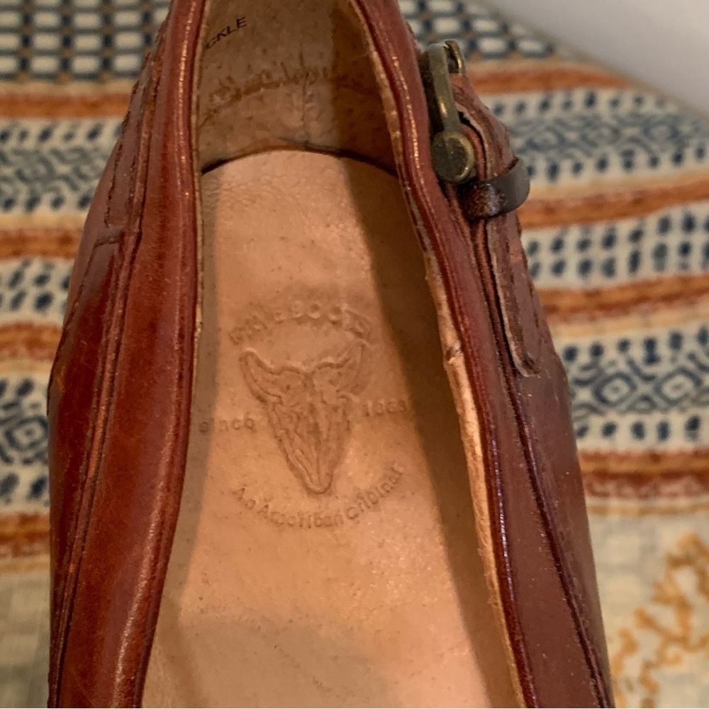 Frye Liv Pump with Double Buckle - Picture 13 of 14